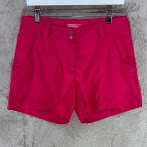 Nike Golf Tour Performance Women's' Dri-Fit Dark Pink Shorts Size 8